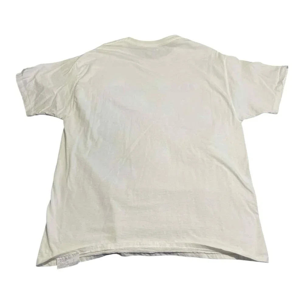 Champion‎ Shirt Mens XL White Spell Out Logo Authentic Athleticwear Classic Tee